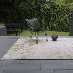 Green Outdoor Rug, Abstract Stain-Resistant Rug For Decks Garden Balcony, 8mm Modern Outdoor Area Rug-120Cm X 170Cm - thumbnail 1