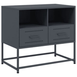 Berkfield Industrial Tv Cabinet Anthracite 68X39X60.5 Cm Steel