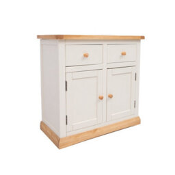Cabinet Bits Trevi Off White 2 Drawer 2 Door Sideboard Wood Knob - thumbnail 2