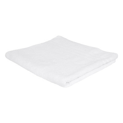 Nicola Spring Cotton Bath Sheet - 160Cm X 90Cm - White - image 1