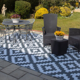 Valiant Outdoor Large Waterproof Rug For Gardens, Patio And Decking 9Ft X 6Ft (270Cm X 180Cm)