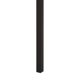 Beliani 2-Door Sideboard Natural Rattan Front With Black Legs 80 X 40 X 72 Cm - thumbnail 8