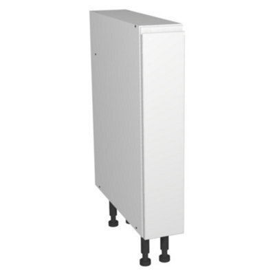 Gower Rapide+ Capri White Pull Out Cabinet - 150mm - Soft Close Drawer - Adjustable Shelves & 16mm Mfc Kitchen Unit Cabinet - image 1