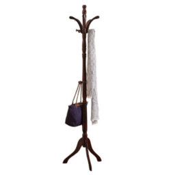Modcraft Tall Vintage Wooden Coat Stand - 6Ft With 13 Hooks For Hats - thumbnail 2