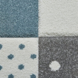 Blue Kids Graphics Pictorial Modern Easy To Clean Rug For Living Room Bedroom And Dining Room-60Cm X 120Cm - thumbnail 4