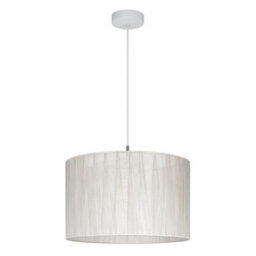 CGC Interiors Cgc Sylvie Silk Pleated Round Drum Lamp Shade - thumbnail 1