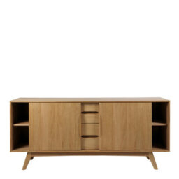 Furniture To Go Marte 2 Door 4 Drawers Sideboard In Oak - thumbnail 7