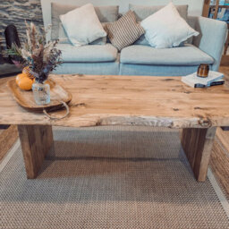 Lina Chunky Live / Waney Edge Coffee Table L100Xw40Xh35Cm - thumbnail 3