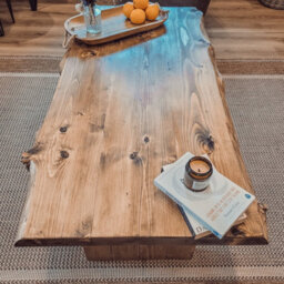 Lina Chunky Live / Waney Edge Coffee Table L100Xw40Xh35Cm - thumbnail 5
