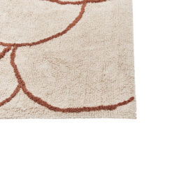 Beliani Rug Avdan Beige 200 X 200 Cm Cotton - thumbnail 6