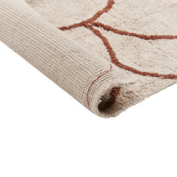 Beliani Rug Avdan Beige 200 X 200 Cm Cotton - thumbnail 5