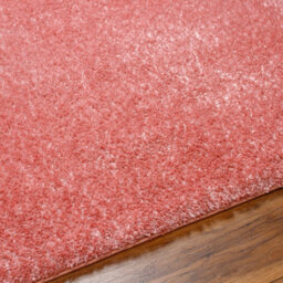 Livabliss Cloudy Shaggy-Solid Color Pink Plush Soft Pile Living Bedroom Rug 200 X 275 Cm Easy Care, Non Shedding - thumbnail 3