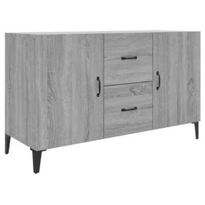 Vidaxl Sideboard Grey Sonoma 100X36X60 Cm Engineered Wood - image 1