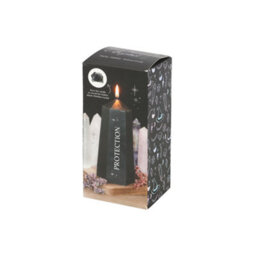 Protection Crystal Candle With Black Obsidian - Energy Shield & Clarity - thumbnail 5