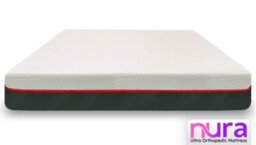 "Nura Sports Lite 20Cm Thick Ultra Orthopaedic Super Firm Foam Mattress (Super King - 180Cm (6'0"") X 200Cm (6'6"")"