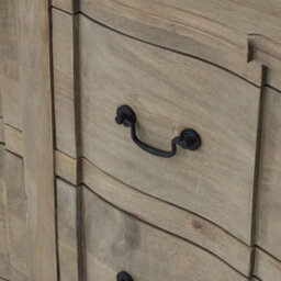 Wyld Haus Montagnac Mid-Century Grey Double 12-Drawer Chest - thumbnail 4