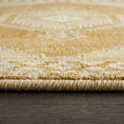 Livabliss Fifth Avenue-Vintage Tan Grey Brown Traditional Boho Fringe Living Dining Bedroom Rug 152 X 225 Cm Easy Care, Non Shedding - thumbnail 3