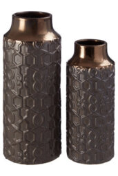 Orsina Zircon Small Ceramic Vase - thumbnail 3