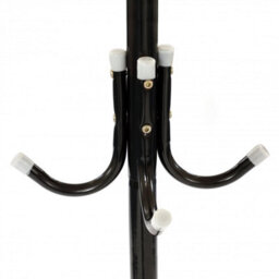 Oypla 12 Hook Coat Umbrella Stand Hat Rack Heavy Duty All Metal Black - thumbnail 9