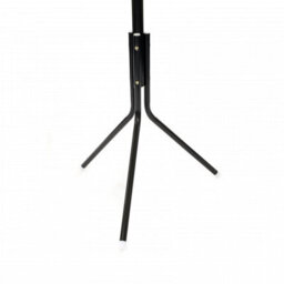 Oypla 12 Hook Coat Umbrella Stand Hat Rack Heavy Duty All Metal Black - thumbnail 4