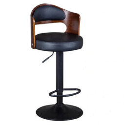 1X Bar Stool Kitchen Gas Lift  Swivel Chair - thumbnail 1