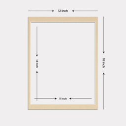 Ak Frames 12X16 Ivory Picture Mounts To Fit 14X11 Aperture Size - Mount Board Only (No Frame Included) - thumbnail 3