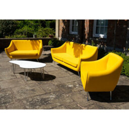 Emelda Grace Rita Armchair - Yellow - thumbnail 6
