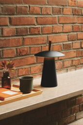 Nordlux Ara To-Go 2 Battery Portable Outdoor Garden Light In Black 29.8Cm Tall - thumbnail 3