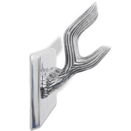 Vidaxl Aluminium Wardrobe Hook Coat Rack Hat/tie Hanger Silver - thumbnail 4