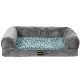 Skylos Pet Bed Sofa Dog Bedding Soft Warm Mattress Cushion Pillow Mat Plush L - thumbnail 3