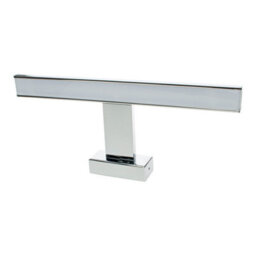 Milagro Shine Chrome Led 7W Wall Lamp Stylish Polished Chrome Light With Ip44 Rating Perfect For Mounting Above A Bathroom Mirror - thumbnail 2