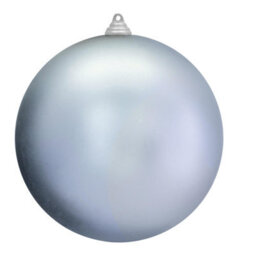 Christmas Tree World 20Cm Silver Bauble Set Shiny/matt (12 Pc) - thumbnail 4