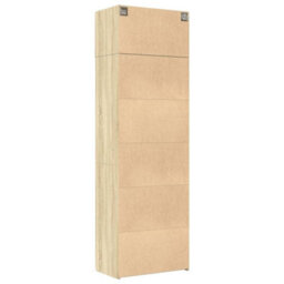 Berkfield Storage Cabinet Sonoma Oak 70X42.5X225 Cm Engineered Wood - thumbnail 8