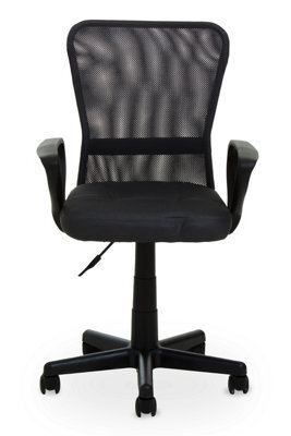 Orsina Stratford Black Tapered Back Home Office Chair - image 1