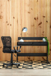 Orsina Stratford Black Tapered Back Home Office Chair - thumbnail 4