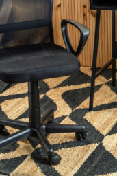 Orsina Stratford Black Tapered Back Home Office Chair - thumbnail 2