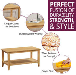 Hallowood Furniture Aston Coffee Table - thumbnail 2
