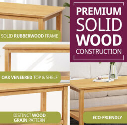 Hallowood Furniture Aston Coffee Table - thumbnail 4
