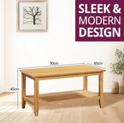 Hallowood Furniture Aston Coffee Table - thumbnail 3