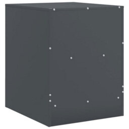 Berkfield Bedside Cabinets 2 Pcs Anthracite 34.5X39X44 Cm Steel - thumbnail 9
