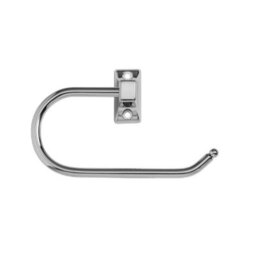 Croydex Chrome Sutton Hook Toilet Roll Holder Standard - thumbnail 1