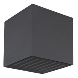 Luminosa Lighting Luminosa Illi Outdoor Up Down Wall Lamp Anthracite Ip54 Clear Glass Shade Led 3000K - thumbnail 2