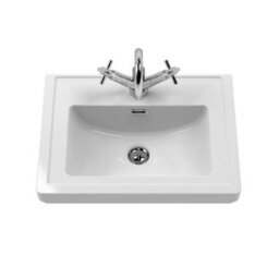 Dezine Colorado 500mm Fern Green 1 Tap Hole Floorstanding Vanity Unit - thumbnail 3