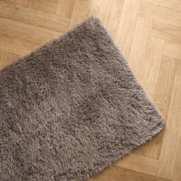 Ohs Soft Fluffy Runner Rug Anti-Slip Floor Mat, Grey - 60 X 150Cm - thumbnail 3