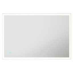600 X 900mm Ip44 Led Bathroom Mirror With Demister - Adjustable White Light - thumbnail 1