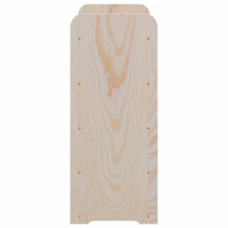 Berkfield Wine Rack With Top Board 67.5X25X60 Cm Solid Wood Pine - thumbnail 6