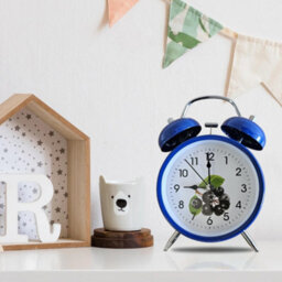 Twin Bell Battery-Operated Loud Mechanical Alarm Clock For Heavy Sleepers - thumbnail 3