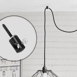Chandelier Lighting Hook, 2 Pcs Metal Cable Mount Swag Hook For Ceiling Hanging Spider Pendant Light - thumbnail 4