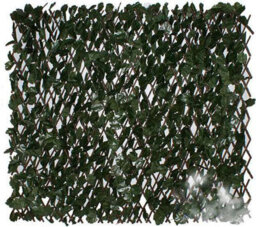 Primrose Extendable Artificial English Ivy Screen Garden Fencing Screening Trellis 2.0M X 1.0M