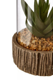 Orsina Fiori Small Succulent With Natural Stone Base Artificial Plant Foliage - thumbnail 5